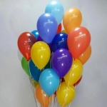 Воздушные шары Ассорти мини 25см (время полета 2-5дней)